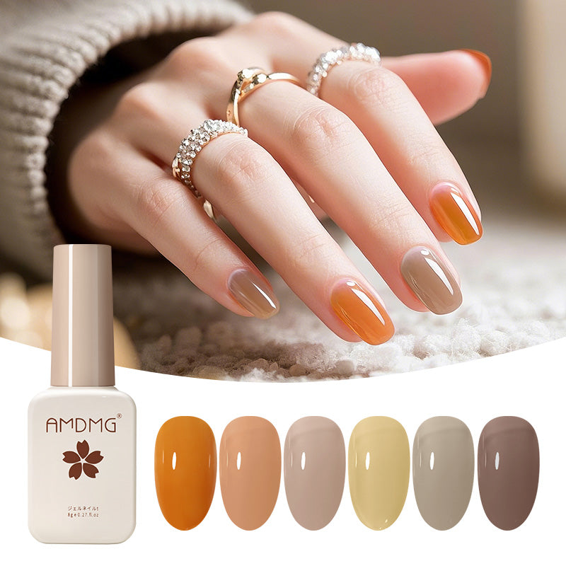 Vibrant & Long-Lasting-6-Color Gel Polish Set 3