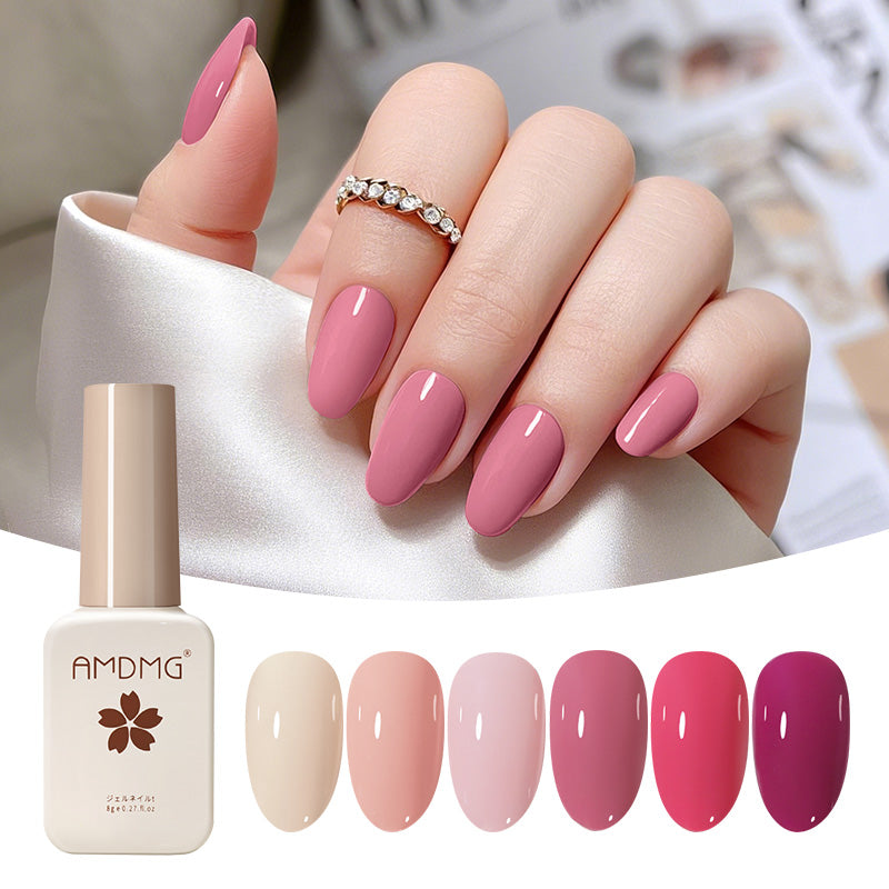 Vibrant & Long-Lasting-6-Color Gel Polish Set 7