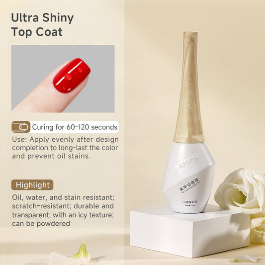 Crystal Shine Top Coat: High Gloss Finish