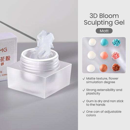 Matte White 3D Sculpting Gel